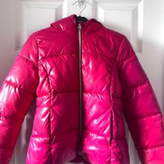 coat for girls . Pink Benneton coat