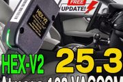 Newest Vagcom 25.3 Vag Com 25.3 Vcds Hexv2 Hex Can Interface For Vw Audi Skoda Seat Vag 25.3 Atmega162