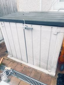 Garden storage shed