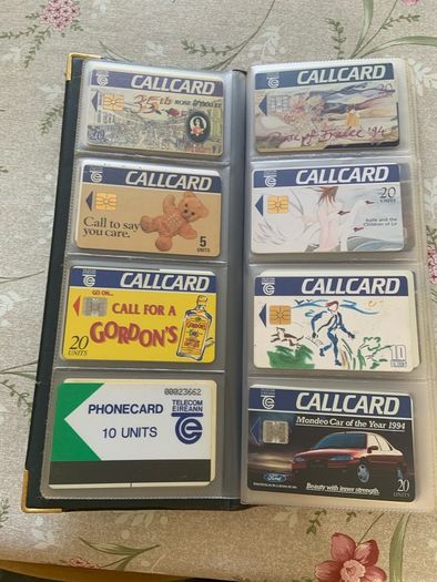 call cards, Irish, UK and some international many Mint