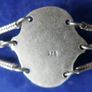 Vintage Sterling Silver 925 Onyx Bracelet Length 7.5" - 13,8g Image 8