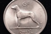 Ireland - 1968 - 6 Pence - Wolfhound - KM.13a - UNC - [681]