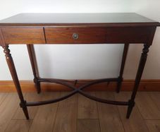 Antique mahogany hall console
