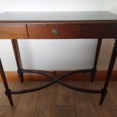 Antique mahogany hall console