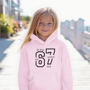 In My 67 Era Hoodie for Kids, Cute Trendy Youth Hoodie, Six Seven T-Shirt, Viral Kids Meme Tee, Tween Trendy Sweatshirt