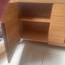 Dining room Oak with Mahogany detail Sideboard Image 3