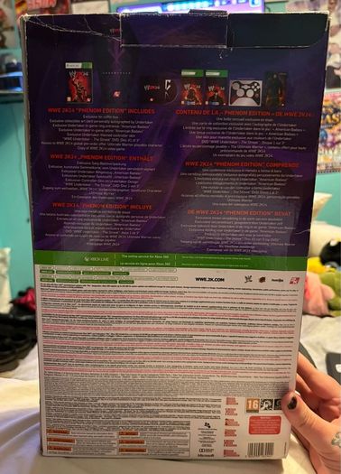 wwe 2k14 Phenom Edition complete with Undertaker autograph