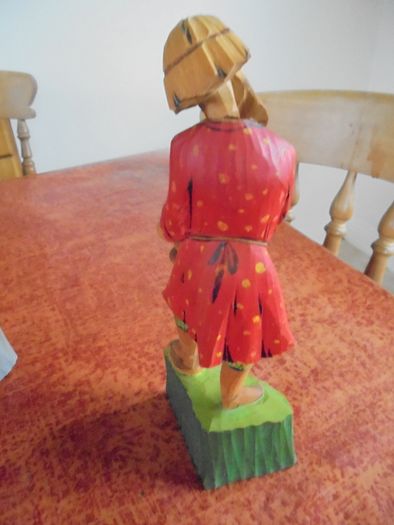 Hand Carved Figures x 2 for Sale