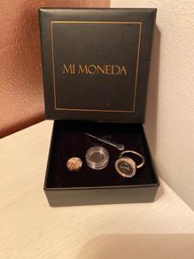 Mi Moneda Ring Sterling silver size 50