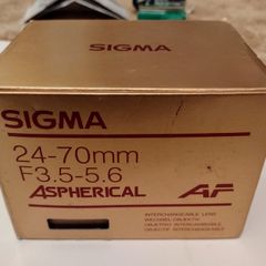 Sigma Lens 24-70mm F3.5-5.6