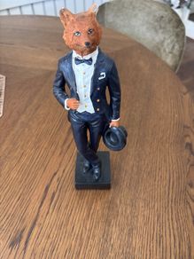 Fox Ornament (damaged ear) Free to Pick Up