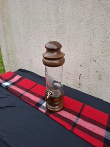 By post only engraved carafe bottle
