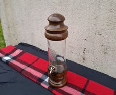 By post only engraved carafe bottle