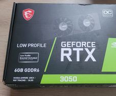 MSI RTX 3050 Low Profile (low profile bracket included)