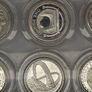 Great Britain Silver Proof 1984 1999 2007 2005 2004 2006 2003 1999 2002 1 Pound Silver Coins in Original Capsules Image 3