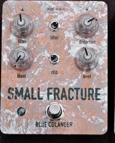 Blue Colander Small Fracture