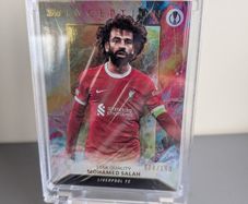 Mo Salah Liverpool FC Topps Inception 008/150 card