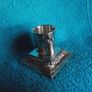 Antique Silver Plate Table Vesta With Pig Striker - Early 1900's Image 2