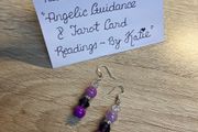 Handmade Glass And Crystal Earrings