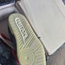 Blue Denim Monogram Skate Shoes Image 9