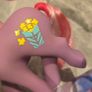 Caramel Crunch Popcorn Candycane Ponies MLP G1 My Little Pony Image 3