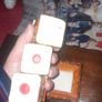 Beautiful Old Price 4 Piece COTTAGE WARE Cruet Set, Salt, Pepper and Mustard, postage available or collection Image 2