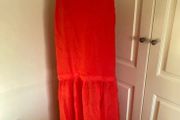 Lyocell coral sundress size 14
