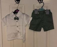 Shein 3 piece outfit new 9-12 months