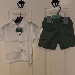 Shein 3 piece outfit new 9-12 months