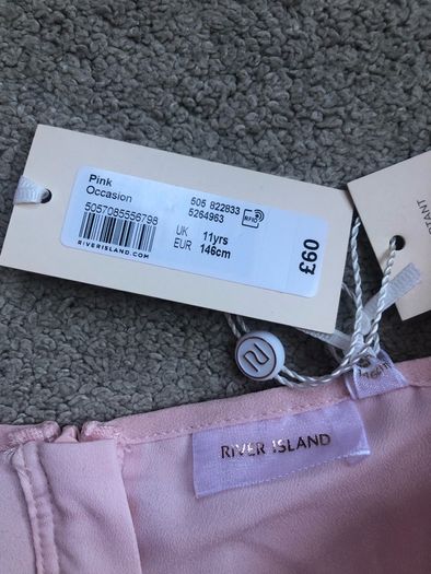 Girls River Island Occasion Dress size 11yrs