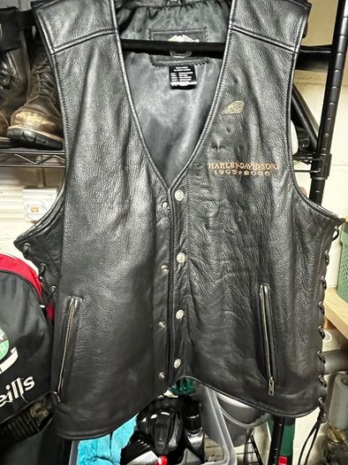 harley waist coat