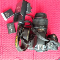 Nikon D5100 with 18-55mm / 50mm / 55-300mm lenses