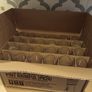 24 box Peroni pint glasses with signature hexagon base Image 2