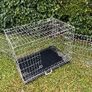 Medium / Large 36" Dog Crate. 2 Doors & Carry Handle (Very Good Condition) Image 8