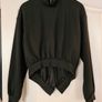 Zara Black open back Blouse, S Image 9