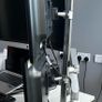 2x HP Monitors plus Dual Adjustable Monitor Arm Great Condition Image 3