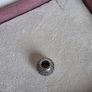 Pandora sparkly clear charm very good condition hallmarked Image 3