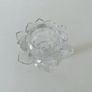 Glass Lotus Flower Pedestal Tealight Image 2