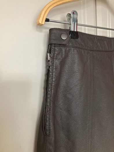 Vero Moda real leather skirt, BNWT, size 10