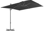 Cantilever Umbrella Cantilever Umbrella with Steel Pole Anthracite 250x250 cm