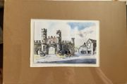 Macroom Castle, Co. Cork - Mounted art print