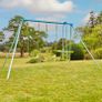 Double Swing Set with Glider | Two Swing Seats & Glide Ride | Steel Frame | 3-10 Years | Suitable for up to 4 Children Image 7