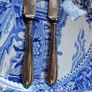 Vintage 1931 Viners Sterling Silver Butter Knives Image 2