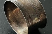 1919 Antique George V Sterling Silver Napkin Ring