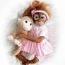 Reborn Monkey Blue or Pink Image 5