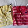 Brand New Girl's Coral & White Pique Polo Dress | Size 2-3 years Image 5