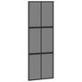 Sliding Door with Hardware Set 76x205 cm Tempered Glass&Aluminium Image 4