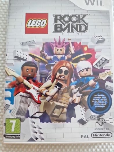 Lego Rockband Rock Band Nintendo Wii Games Original