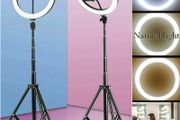 10" LED Ring Light Photographic Selfie Ring Lighting with Stand for Smartphone Youtube Makeup Video Studio Tripod Ring Light