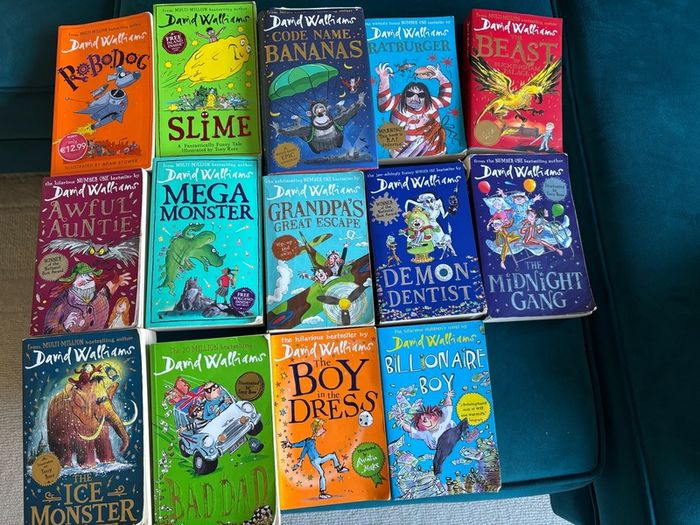 14 David Walliams books